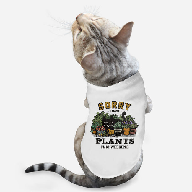 I Have Plants This Weekend-Cat-Basic-Pet Tank-kg07