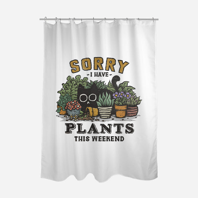 I Have Plants This Weekend-None-Polyester-Shower Curtain-kg07