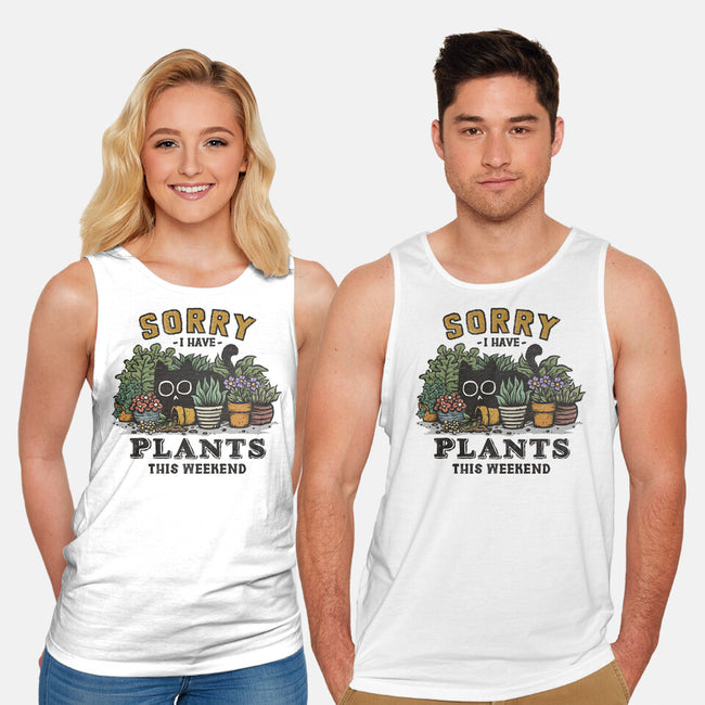 I Have Plants This Weekend-Unisex-Basic-Tank-kg07