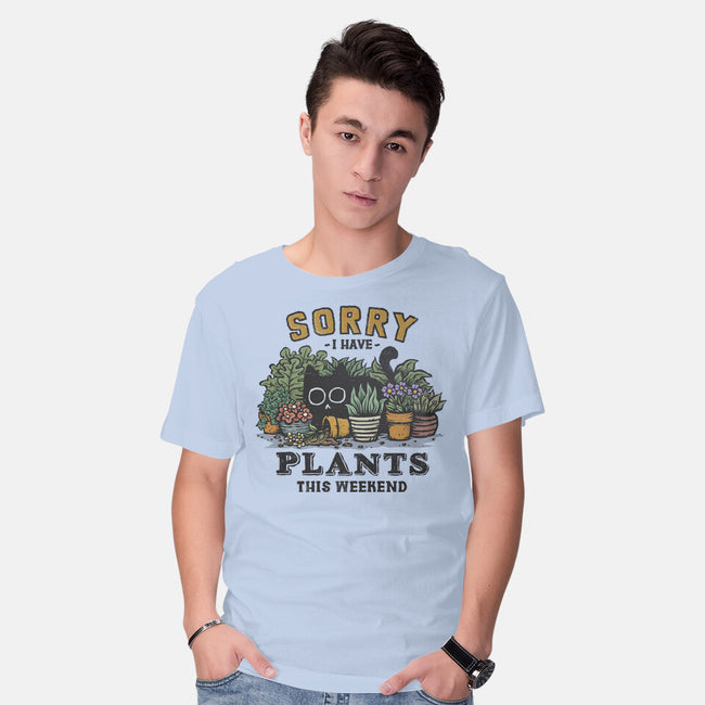 I Have Plants This Weekend-Mens-Basic-Tee-kg07