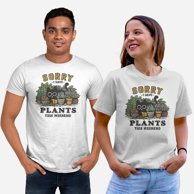 I Have Plants This Weekend-Unisex-Basic-Tee-kg07