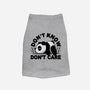 Don't Know Don't Care-Cat-Basic-Pet Tank-Vallina84