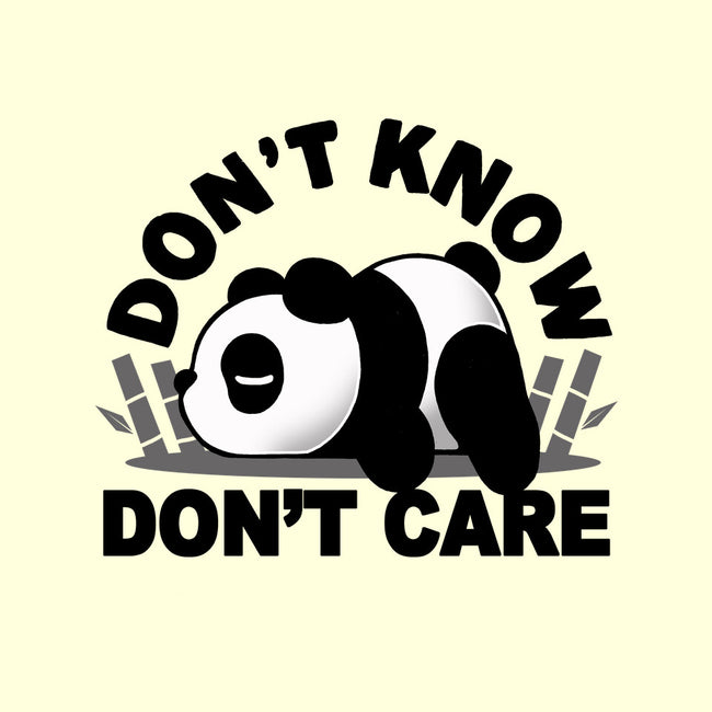 Don't Know Don't Care-Unisex-Kitchen-Apron-Vallina84