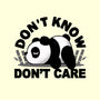 Don't Know Don't Care-Unisex-Basic-Tank-Vallina84