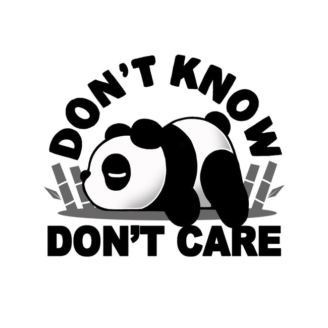 Don't Know Don't Care-None-Glossy-Sticker-Vallina84