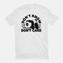 Don't Know Don't Care-Mens-Premium-Tee-Vallina84