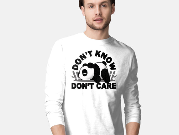 Don't Know Don't Care