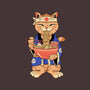 Ramen Meowster Standing-None-Beach-Towel-vp021