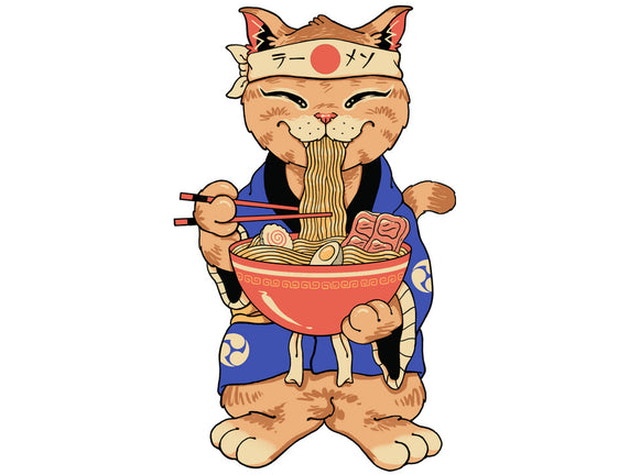 Ramen Meowster Standing