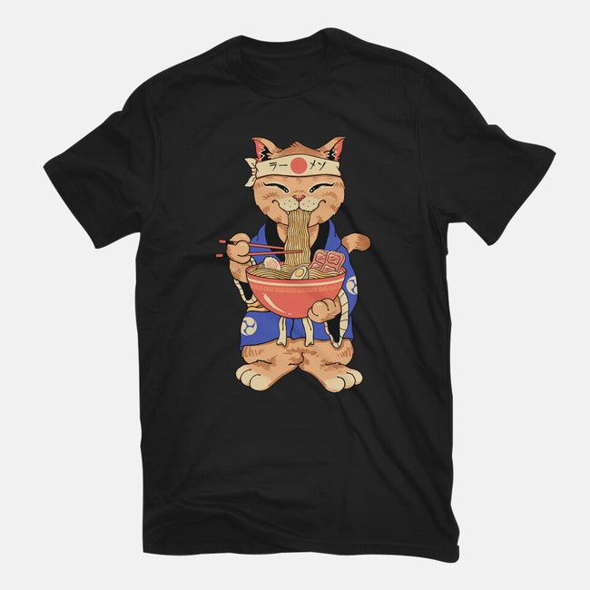 Ramen Meowster Standing-Womens-Basic-Tee-vp021