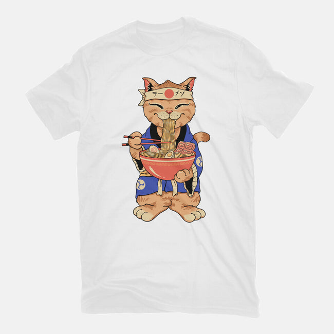 Ramen Meowster Standing-Mens-Premium-Tee-vp021