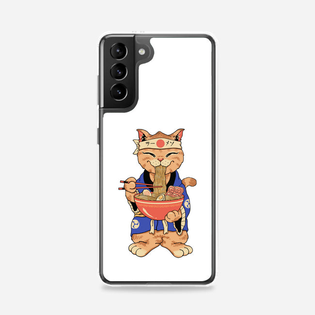 Ramen Meowster Standing-Samsung-Snap-Phone Case-vp021