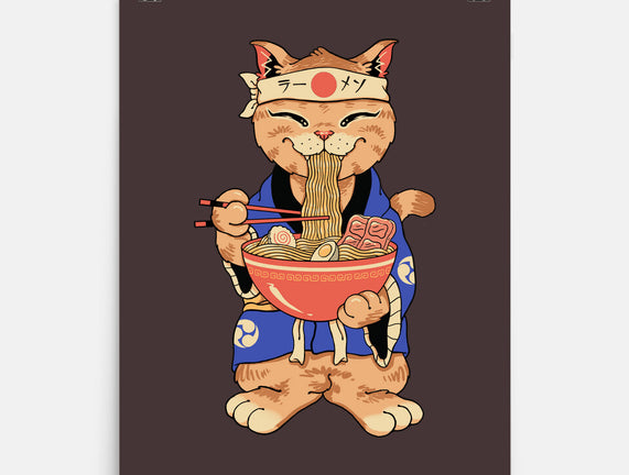 Ramen Meowster Standing