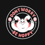 Don’t Worry Be Hoppy-None-Removable Cover-Throw Pillow-Tri haryadi