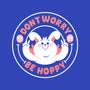 Don’t Worry Be Hoppy-Womens-Fitted-Tee-Tri haryadi