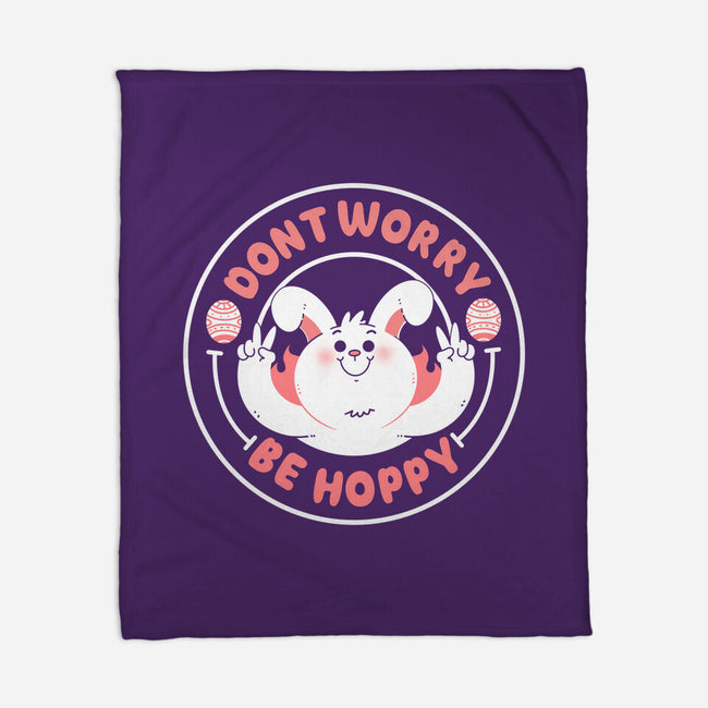 Don’t Worry Be Hoppy-None-Fleece-Blanket-Tri haryadi