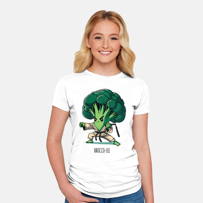 Brocco-lee-Womens-Fitted-Tee-fanfreak1