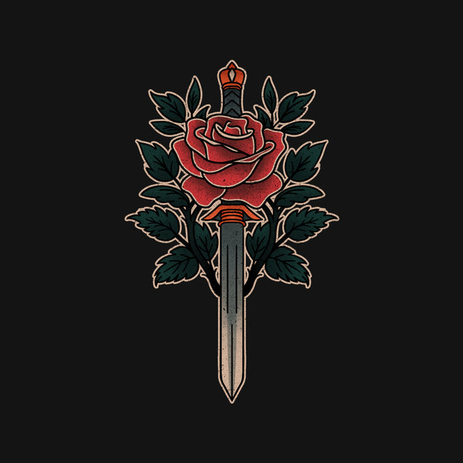 Blade Of Roses-Unisex-Baseball-Tee-fanfreak1