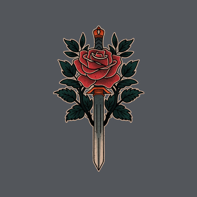 Blade Of Roses-Womens-Fitted-Tee-fanfreak1