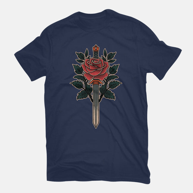 Blade Of Roses-Mens-Premium-Tee-fanfreak1