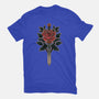 Blade Of Roses-Womens-Fitted-Tee-fanfreak1