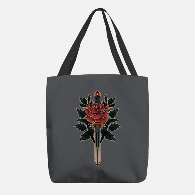 Blade Of Roses-None-Basic Tote-Bag-fanfreak1