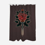 Blade Of Roses-None-Polyester-Shower Curtain-fanfreak1