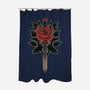 Blade Of Roses-None-Polyester-Shower Curtain-fanfreak1