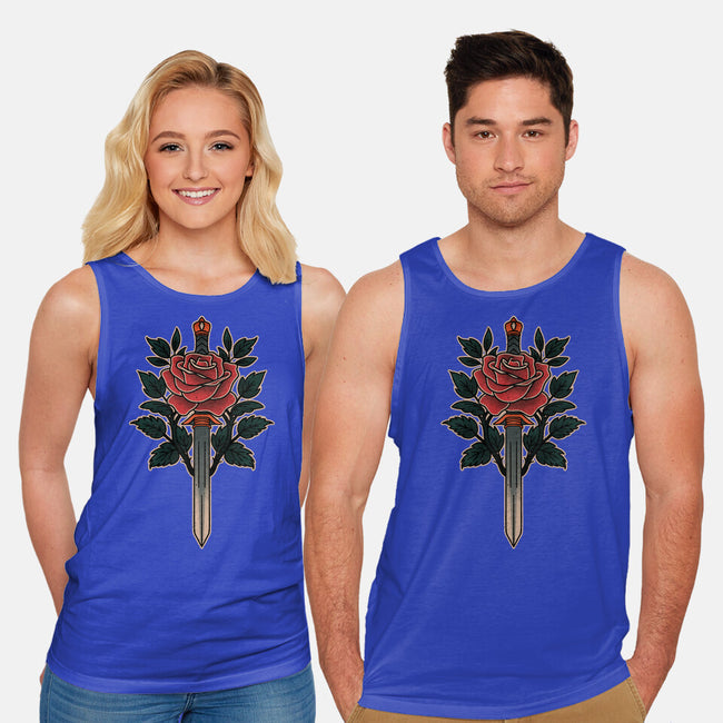 Blade Of Roses-Unisex-Basic-Tank-fanfreak1