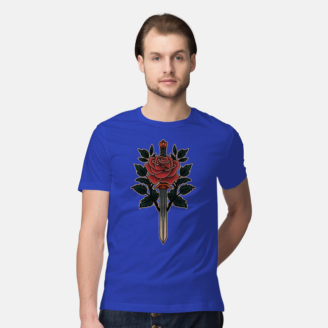 Blade Of Roses-Mens-Premium-Tee-fanfreak1