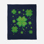 Lucky Kittens-None-Fleece-Blanket-erion_designs