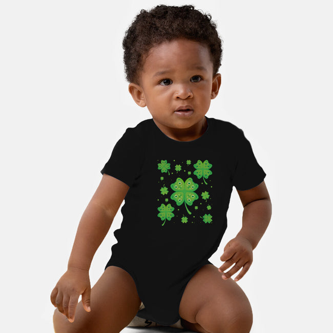 Lucky Kittens-Baby-Basic-Onesie-erion_designs