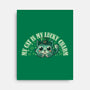 My Cat Is My Lucky Charm-None-Stretched-Canvas-erion_designs