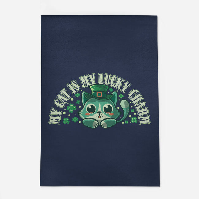 My Cat Is My Lucky Charm-None-Indoor-Rug-erion_designs