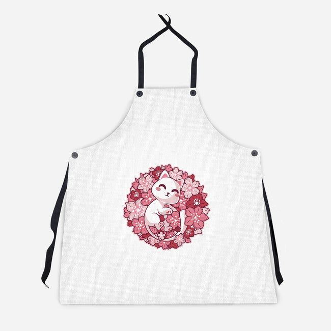 Spring Kittens-Unisex-Kitchen-Apron-erion_designs