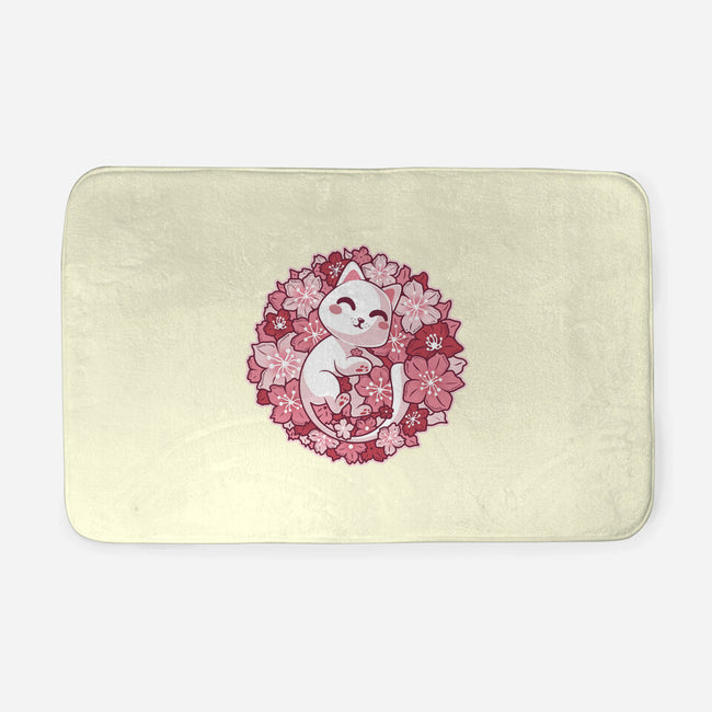 Spring Kittens-None-Memory Foam-Bath Mat-erion_designs