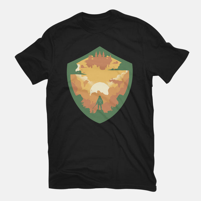 Hylian Shield-Womens-Fitted-Tee-RamenBoy