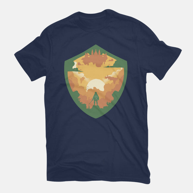 Hylian Shield-Womens-Basic-Tee-RamenBoy