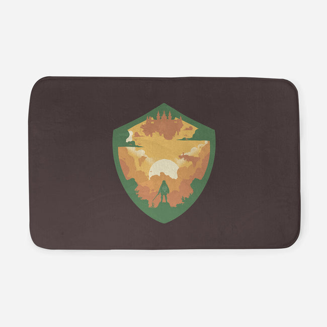 Hylian Shield-None-Memory Foam-Bath Mat-RamenBoy