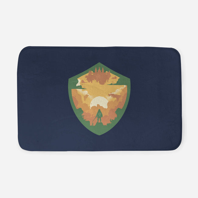 Hylian Shield-None-Memory Foam-Bath Mat-RamenBoy