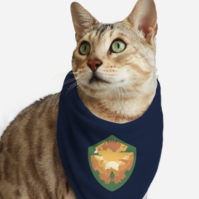 Hylian Shield-Cat-Bandana-Pet Collar-RamenBoy