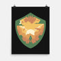 Hylian Shield-None-Matte-Poster-RamenBoy