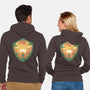 Hylian Shield-Unisex-Zip-Up-Sweatshirt-RamenBoy