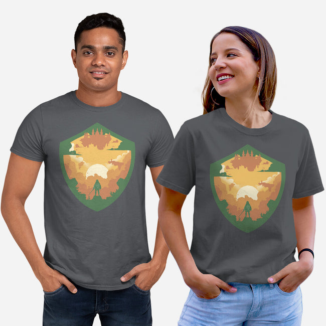 Hylian Shield-Unisex-Basic-Tee-RamenBoy