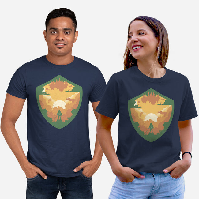 Hylian Shield-Unisex-Basic-Tee-RamenBoy