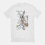 Easter Bunny Anatomy-Mens-Basic-Tee-Firebrander