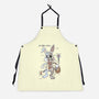 Easter Bunny Anatomy-Unisex-Kitchen-Apron-Firebrander