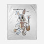 Easter Bunny Anatomy-None-Fleece-Blanket-Firebrander