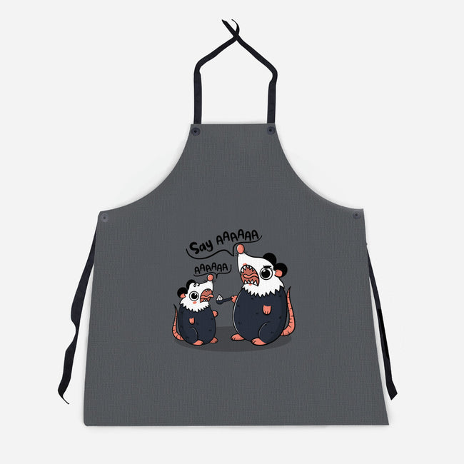 Say Aaaaa-Unisex-Kitchen-Apron-Freecheese