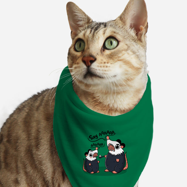 Say Aaaaa-Cat-Bandana-Pet Collar-Freecheese